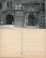 Ansichtskarte Gera Rathaus - Durchgang Und Portal 1909 - Gera