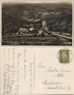 Ansichtskarte Achern Hornisgrinde (Berg) Fotokunst Fotomontage 1932 - Achern