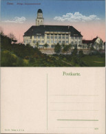 Essen (Ruhr) Königlich Baugewerkschule Color Gesamtansicht 1910 - Essen