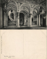 Ansichtskarte Bruchsal Vestibül Grossh. Schloss (Castle) Innenansicht 1910 - Bruchsal