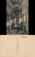 Ansichtskarte Weesenstein (Müglitz) Schloss Kirche Innenansicht 1910 - Weesenstein A. D. Mueglitz