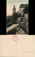 Ansichtskarte Rochlitz Schloss, Eingang Handcoloriert 1906 - Rochlitz