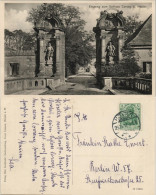 Ansichtskarte Höxter (Weser) Eingang Schloß Kloster  1911   Gel Stempel HÖXTER - Hoexter