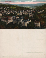 Ansichtskarte Baden-Baden Blick über Die Stadt 1909 - Baden-Baden