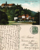 Ansichtskarte Lichtenwalde-Niederwiesa Schloß Lichtenwalde Und Mühle 1908 - Autres & Non Classés