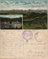 Ansichtskarte Freiburg Im Breisgau Schauinsland Gasthod 2 Bild Bergkette 1919 - Freiburg I. Br.