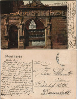Ansichtskarte Bamberg Alte Residenz Portal Ansicht 1910 - Bamberg