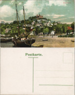 Ansichtskarte Blankenese-Hamburg Strand Und Blick Auf Süllberg 1910 - Blankenese