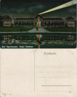 Ansichtskarte Bad Oeynhausen Kurhaus Bei Nacht Ilumination 1912 - Bad Oeynhausen