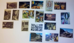 18 Lourdes Karten Sammlung Mit Einer Stereoskopiekarte 3d - Lourdes