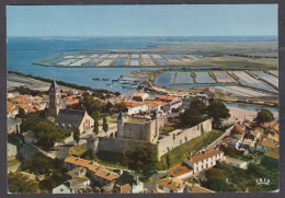 118629/ NOIRMOUTIER-EN-L'ÎLE Vu Du Ciel, Le Château, L'église Et Les Marais Salants - Noirmoutier