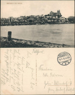 Ansichtskarte Breisach (Rhein) Stadt Mit Rhein Gel. Feldpost 1915 - Breisach