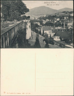 Ansichtskarte Baden-Baden Blick Nach Dem Merkur 1912 - Baden-Baden