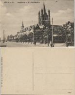 Köln Straßen Partie Mit Stapelhaus & Kirche Martinskirche "St. Martin" 1910 - Köln