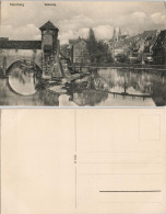 Ansichtskarte Nürnberg Stadtteilansicht Partie Am Henkersteg 1910 - Nuernberg