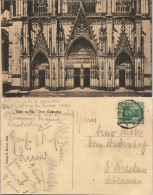 Ansichtskarte Köln Kölner Dom - Südportal 1911 - Koeln