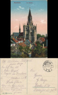 Konstanz Außenansicht Münster, Color Stadt-Teilansicht 1917  Feldpost - Konstanz