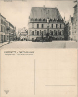 Ansichtskarte Osnabrück Rathaus Mit Vorplatz, Rathausplatz 1910 - Osnabrueck