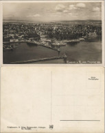 Ansichtskarte Konstanz Panorama-Ansicht Stadt Vom Flugzeug Aus 1930 - Konstanz