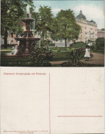Ansichtskarte Düsseldorf Corneliusplatz Mit Parkhotel, Color Ansicht 1910 - Düsseldorf