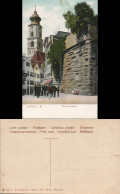 Ansichtskarte Lindau (Bodensee) Straße, Männer Vor Der Heidenmauer 1905 - Other & Unclassified