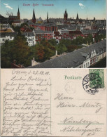 Essen (Ruhr) Panorama-Ansicht Totalansicht Zentrum In Farbe 1911 - Essen
