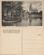 Ansichtskarte Soest Wiesenkirche Und Grosser Teich 1920 - Soest
