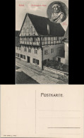 Ansichtskarte Soest Brinkmann's Haus Straßen Partie, Bildnis Aldegrever 1910 - Soest