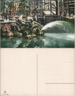 Düsseldorf Brunnen, Wasserkunst & Wasserspiele, Color Ansicht 1910 - Düsseldorf