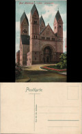 Ansichtskarte Bad Homburg Vor Der Höhe Partie An Der Erlöserkirche 1909 - Bad Homburg