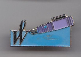 Pin's Stylo à Plume  W Waterman Réf 6256 - Trademarks