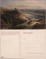 Ansichtskarte St. Goarshausen Burg Katz 1915 - Autres & Non Classés