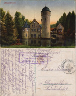 Ansichtskarte Mespelbrunn Wasserschloss Schloss (Castle) 1918 - Other & Unclassified