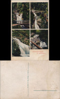 Ansichtskarte Oppenau Mehrbild-AK Wasserfälle, Waterfalls (River Fall) 1910 - Oppenau