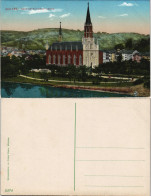 Ansichtskarte Bad Ems Panorama-Ansicht Blick Auf Neue Katholische Kirche 1910 - Bad Ems