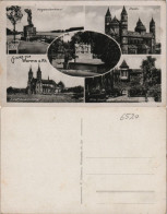 Ansichtskarte Worms Mehrbild-AK Ua. Hagen-Denkmal, Kirche, Dom 1930 - Worms