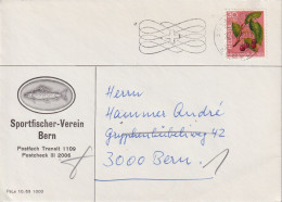 Motiv Brief  "Sportfischer Verein, Bern"       1973 - Lettres & Documents