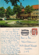 Salzgitter Marktplatz, Kleine Park-Anlage, VW Käfer, Geschäfte 1975 - Salzgitter