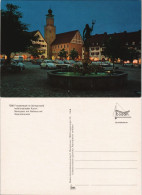 Freudenstadt Neptunbrunnen, Marktplatz, Autos Ua. VW Käfer 1975 - Freudenstadt