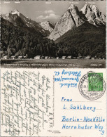 Ansichtskarte Hammersbach-Grainau Umlandansicht Mit Wetterstein-Gebirge 1955 - Other & Unclassified