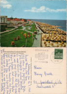 Ansichtskarte Duhnen-Cuxhaven Strand Promenade Und Hotel-Front 1969 - Cuxhaven