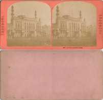 London Alhambra. Leicester-square., Kabinettfoto CDV 1880 3D/Stereoskopie - Autres & Non Classés