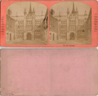 London Stereobild CDV Kabinettfoto Guildhall 1880 3D/Stereoskopie - Other & Unclassified