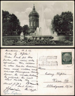 Ansichtskarte Mannheim Friedrichsplatz Und Wasserturm 1939 - Mannheim