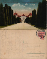 Ansichtskarte Moritzburg Blick Vom Hofgarten Nach Dem Schloss 1921 - Moritzburg