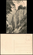 Ansichtskarte Stubbenkammer-Sassnitz Zerkl. Schlucht, Stubbenkammer 1911 - Sassnitz
