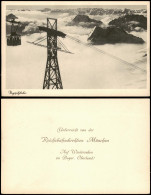 Ansichtskarte Ehrwald Zugspitzbahn Seilbahn Berggipfel - Wolkenmeer 1930 - Autres & Non Classés