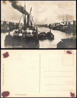 Postcard Stettin Szczecin Dampfer - Freihafen 1905 - Pommern