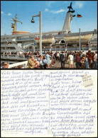 Ansichtskarte Cuxhaven Alte Liebe, Schiff Anlegestelle Sehr Belebt 1975 - Cuxhaven
