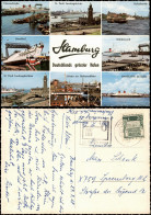 Ansichtskarte Hamburg Mehrbild-AK Mit Hafen Fotos, Schiffe, Dampfer Uvm. 1968 - Other & Unclassified